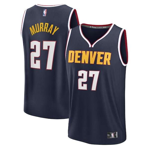 Jamal Murray Denver Nuggets Fast Break Replica Player Jersey - Icon Edition - Navy