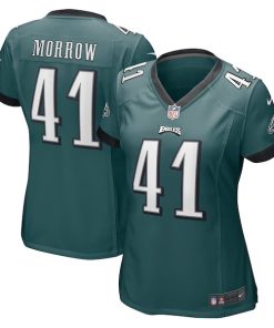 Nicholas Morrow Philadelphia Eagles Nike Women's  Game Jersey - Midnight Green