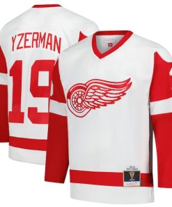 Steve Yzerman Detroit Red Wings  Power Play Jersey - White