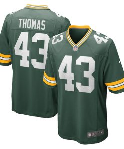 Kiondre Thomas Green Bay Packers Nike Game Player Jersey - Green