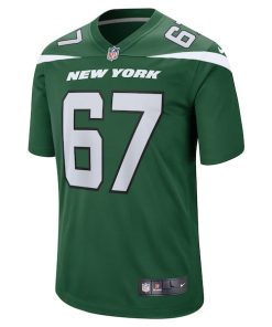 Alternative view of Carter Warren New York Jets Nike  Game Jersey - Gotham Green