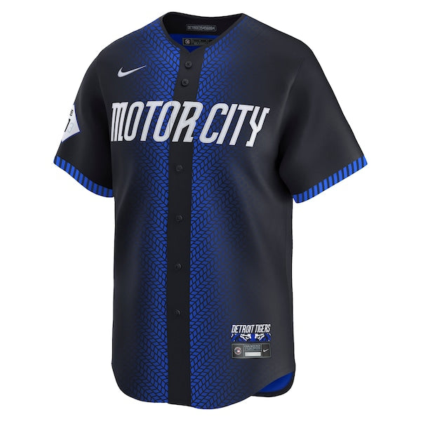 Riley Greene Detroit Tigers Nike City Connect Limited Jersey - Navy - Image 2