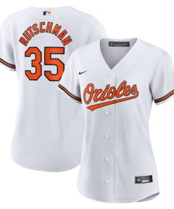 Adley Rutschman Baltimore Orioles Nike Women's Home Replica Player Jersey - White