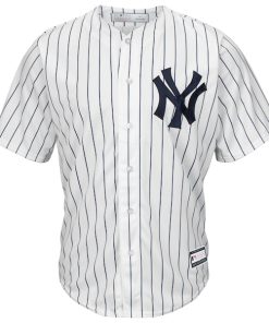 Alternative view of New York Yankees Big & Tall Replica Team Jersey - White