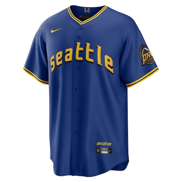 Seattle Mariners Nike 2023 City Connect Replica Jersey - Royal - Image 2