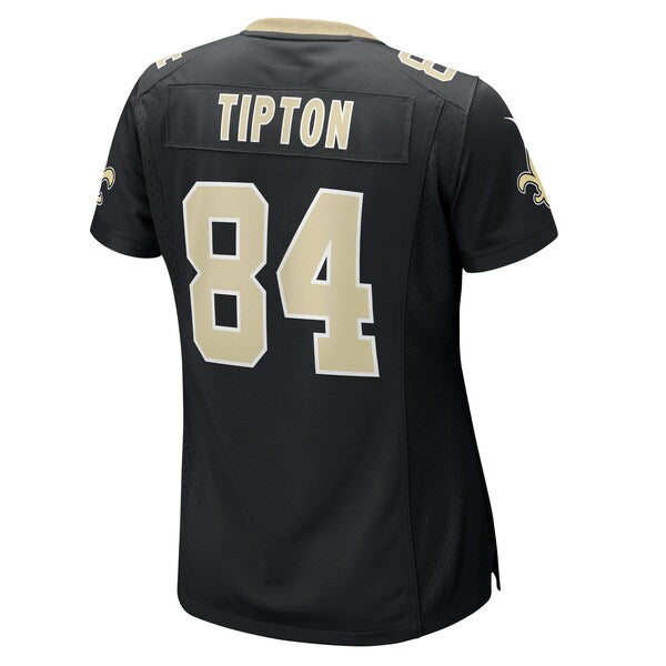 Mason Tipton New Orleans Saints Nike Women's Game Jersey - Black - Image 4