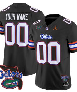 Florida Gators Jordan Brand Custom Game Jersey - Black