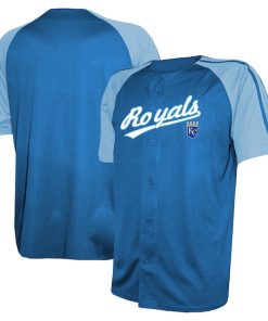 Kansas City Royals Stitches Team Raglan Jersey - Royal