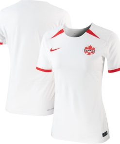 Canada Women's National Team Nike Women's 2023 Away Replica Jersey - White