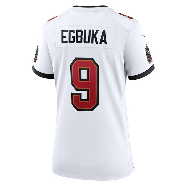 Emeka Egbuka Tampa Bay Buccaneers Nike Women's 50th Season White Game Jersey - White - Image 3