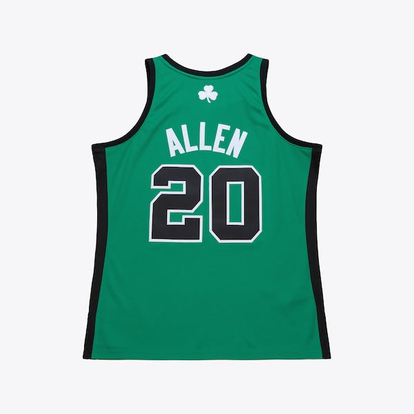 Ray Allen Boston Celtics 2007-08 Hardwood Classics Authentic Jersey - Kelly Green - Image 2