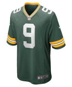 Alternative view of Christian Watson Green Bay Packers Nike Game Player Jersey - Green