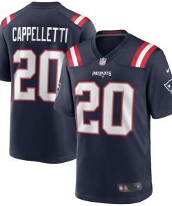 Gino Cappelletti New England Patriots Nike Game Retired Player Jersey - Navy