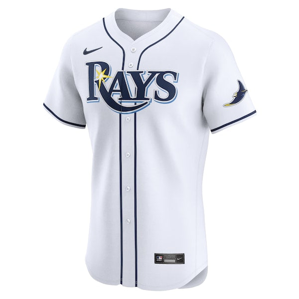 Tampa Bay Rays Nike Home Elite Jersey - White - Image 2