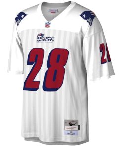 Alternative view of Curtis Martin New England Patriots Legacy Replica Jersey - White