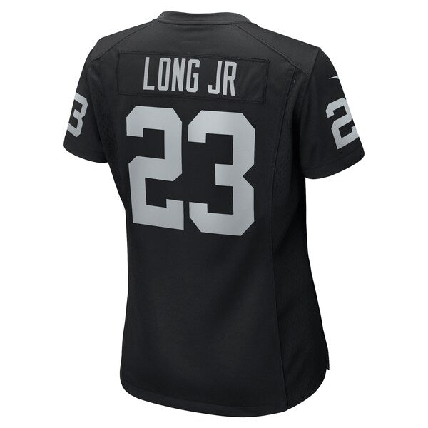 David Long Jr. Las Vegas Raiders Nike Women's Team Game Jersey - Black - Image 3