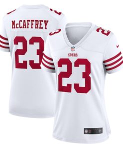Christian McCaffrey San Francisco 49ers Nike Women's Player Jersey - White