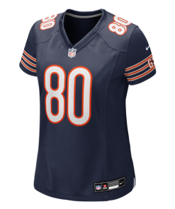 Alternative view of Qadir Ismail Chicago Bears Nike Women's Team Game Jersey -  Navy