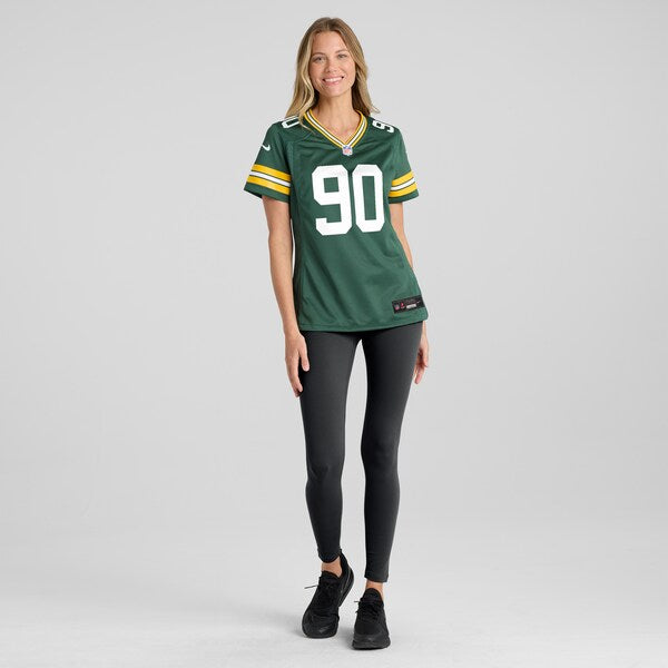 Lukas Van Ness Green Bay Packers Nike Women's Game Jersey - Green - Image 2