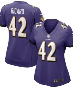 Patrick Ricard Baltimore Ravens Nike Women's Game Jersey - Purple