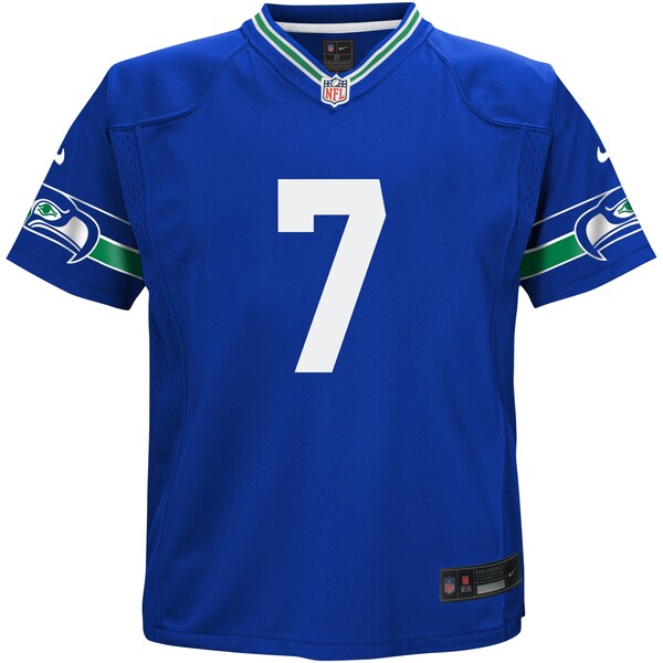 Geno Smith Seattle Seahawks Nike Preschool Game Jersey - Royal - Image 2