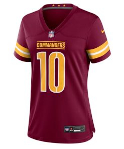 Alternative view of Tress Way Washington Commanders Nike Women's  Game Jersey -  Burgundy