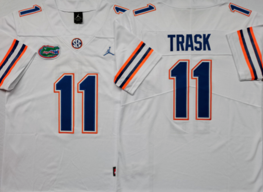 Kyle Trask NCAA Florida Gators Jordan Band Vapor Limited Jersey