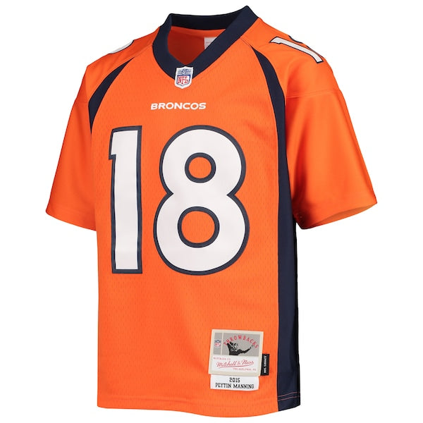 Peyton Manning Denver Broncos Youth 2015 Retired Player Legacy Jersey - Orange - Image 2