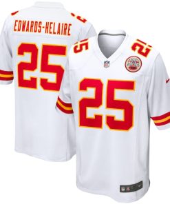 Clyde Edwards-Helaire Kansas City Chiefs Nike Game Jersey - White