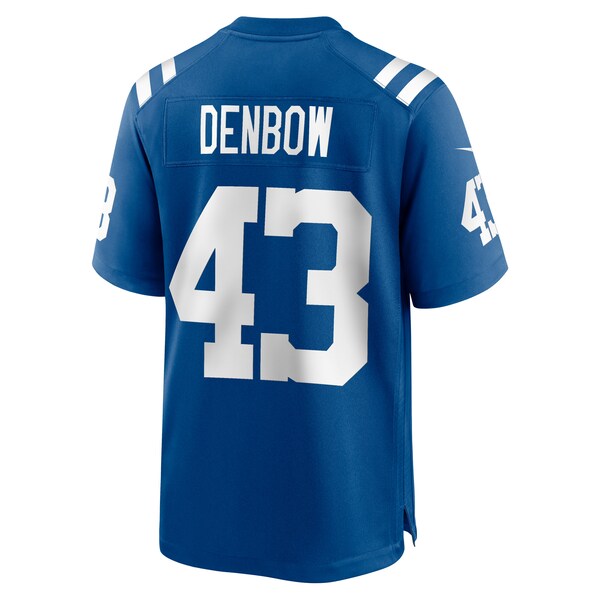 Trevor Denbow Indianapolis Colts Nike Game Player Jersey - Royal - Image 3