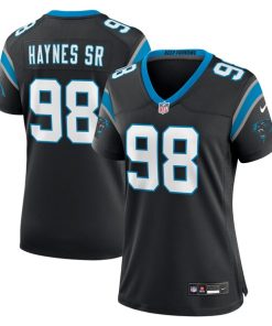 Marquis Haynes Sr. Carolina Panthers Nike Women's Team Game Jersey - Black