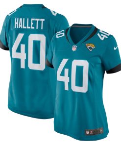 Erick Hallett Jacksonville Jaguars Nike Women's  Game Jersey -  Teal