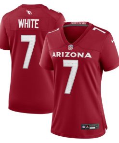 Alternative view of Kyzir White Arizona Cardinals Nike Women's Team Game Jersey -  Cardinal