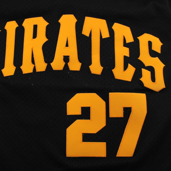 Pittsburgh Pirates Kent Tekulve 1982 Cooperstown Collection Authentic Practice Jersey - Black - Image 4