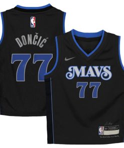 Luka Don?i? Dallas Mavericks Nike Toddler 2023/24 Swingman Replica Jersey - City Edition - Black
