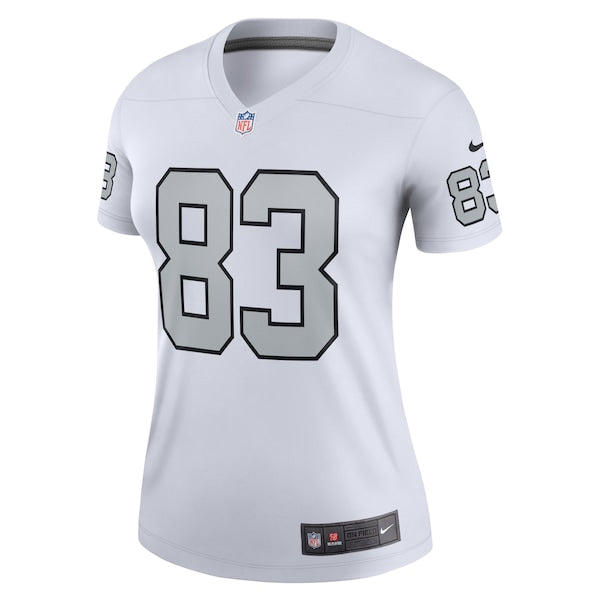 Darren Waller Las Vegas Raiders Nike Women's Alternate Legend Jersey - White/Black - Image 3