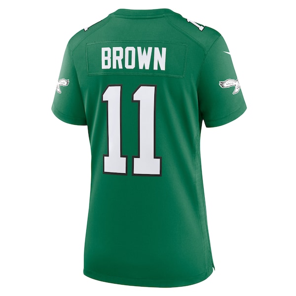 A.J. Brown Philadelphia Eagles Nike Women's Player Jersey - Kelly Green - Image 3