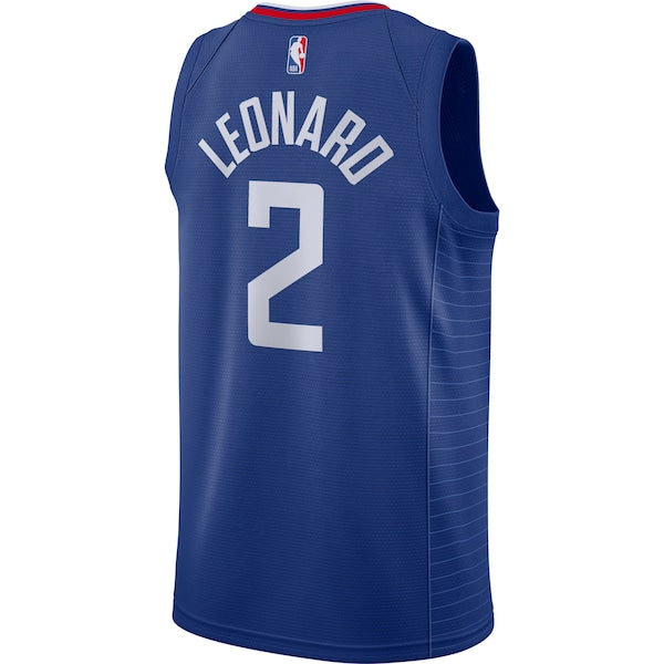 Kawhi Leonard LA Clippers Nike Swingman Jersey - Royal - Icon Edition - Image 3