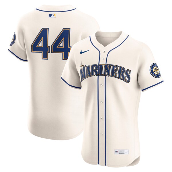 Julio Rodr¨ªguez Seattle Mariners Nike Alternate 2 Elite Player Jersey - Cream/White/Teal