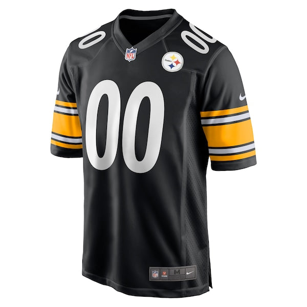 Roman Wilson Pittsburgh Steelers Nike 2024 NFL Draft Game Player Jersey - Black - Image 2