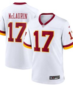 Terry McLaurin Washington Commanders Nike Game Super Bowl Era Jersey - White