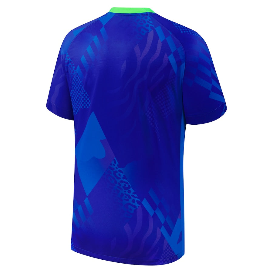 Brazil National Team Nike 2025/26 Away Replica Jersey - Blue - Image 3