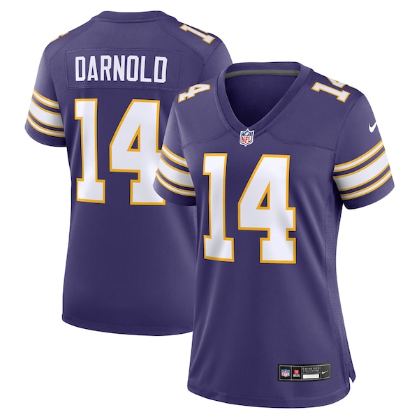 Sam Darnold Minnesota Vikings Nike Women's Alternate Game Jersey - Purple