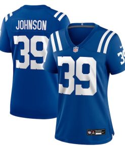Alex Johnson Indianapolis Colts Nike Women's Team Game Jersey - Royal