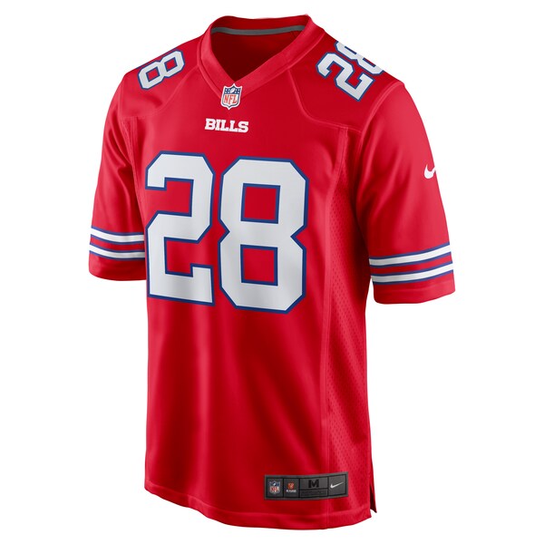 James Cook Buffalo Bills Nike Alternate Game Jersey - Red - Image 2