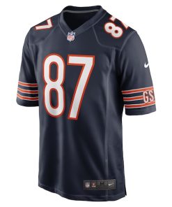 Alternative view of Tommy Sweeney Chicago Bears Nike  Game Jersey -  Navy