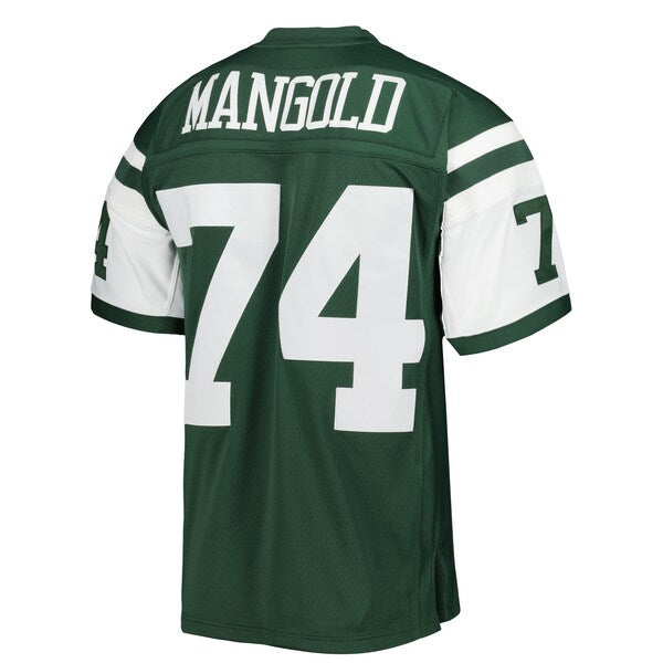 Nick Mangold New York Jets Legacy Replica Jersey - Green - Image 3