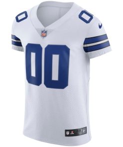 Alternative view of Dallas Cowboys Nike Vapor Elite Custom Jersey - White