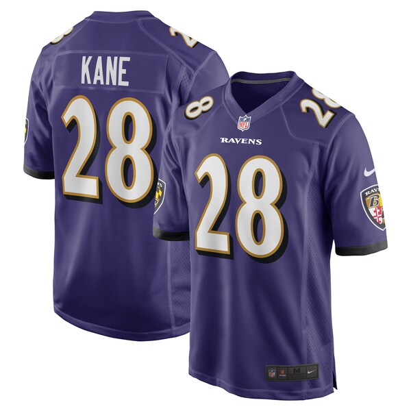Sanoussi Kane Baltimore Ravens Nike Team Game Jersey - Purple