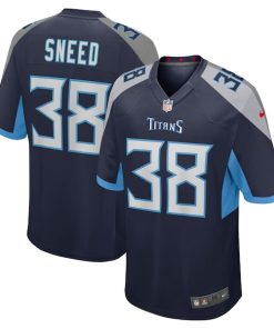 L'Jarius Sneed Tennessee Titans Nike Team Game Jersey -  Navy